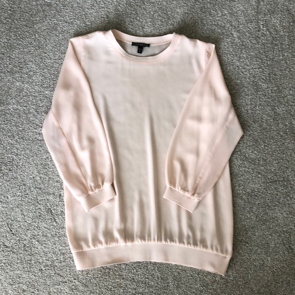 Express Blush Pink Blouse - Picture 1 of 3